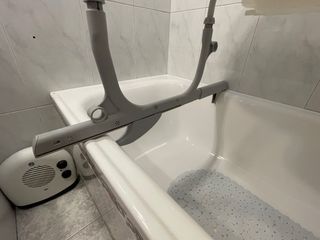 Bañera bebé con soportes ajustables
