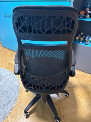 Silla de estudio ergonómica negra