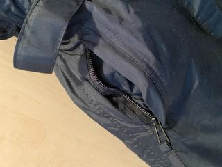 Pantalón de esquí negro con tirantes Talla 128