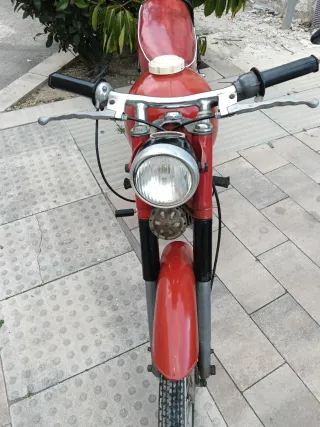 Derbi Paleta Ciclomotor Roja Colección