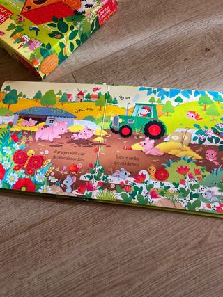 Libro-puzzle En una granja