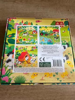 Libro-puzzle En una granja