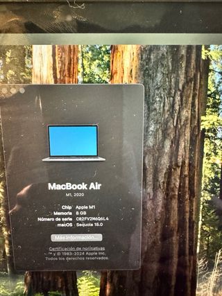 MacBook Air M1 (2020) Gris Espacial