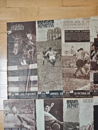 20 ejemplares revista Vida Deportiva