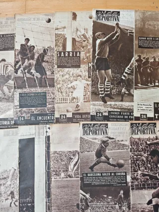 20 ejemplares revista Vida Deportiva