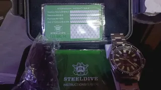 Reloj de buceo Steeldive para hombre