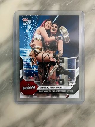 Topps Now WWE Raw - IYO SKY / RHEA RIPLEY
