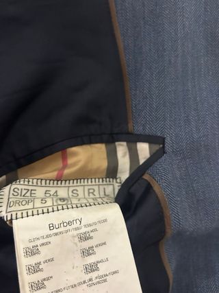 Chaqueta Traje Burberry London