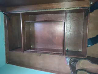 Baúl antiguo madera siglo XVIII-XIX