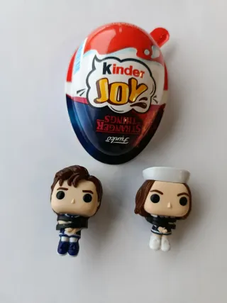 Figuras Kinder Joy Steve & Robin