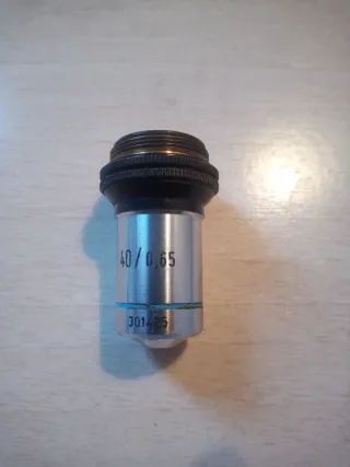 Objetivo Microscopio Officine Galileo