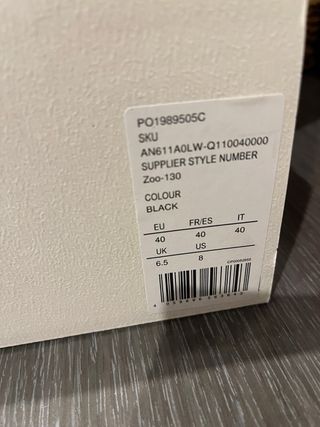 Botas militares Anna Field negras