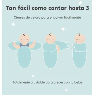 Manta ajustable CuddleBug para bebé