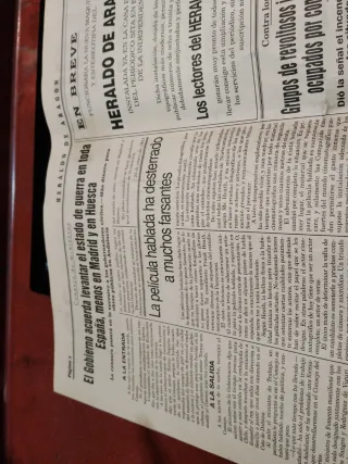 Periódico Antiguo 1934