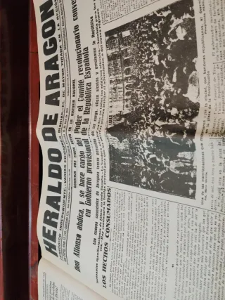 Periódico Antiguo 1934