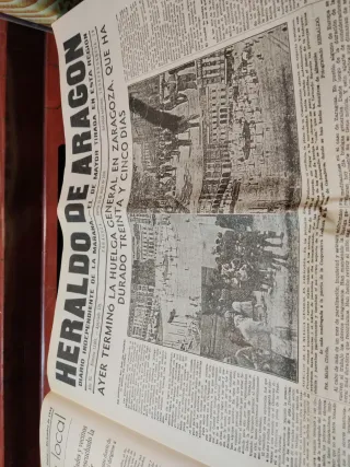 Periódico Antiguo 1934