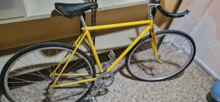 Bicicleta Fixie Ruote Gravel Gialla
