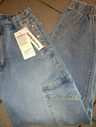 Pantaloni cargo donna XL nuovi con cartellino Top