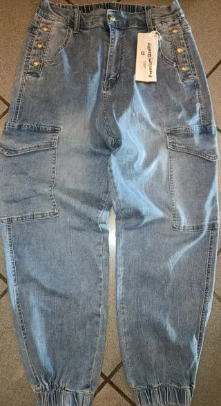 Pantaloni cargo donna XL nuovi con cartellino Top