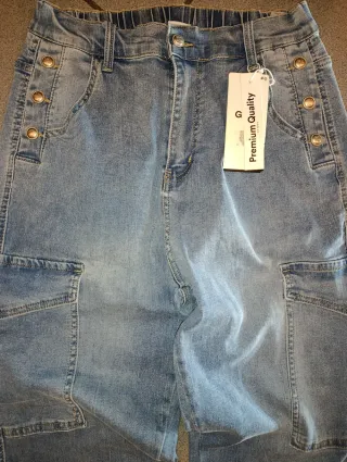 Pantaloni cargo donna XL nuovi con cartellino Top