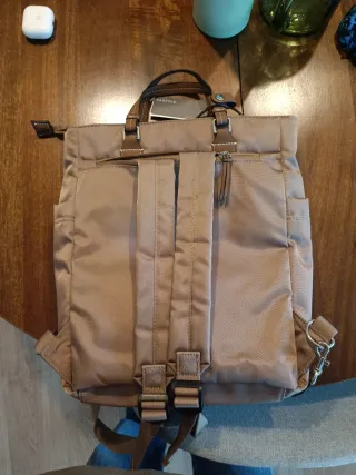 Bolso/Mochila Parfois Beige