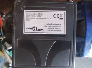 Bomba de agua para piscina