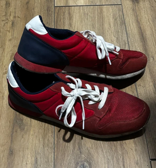 Zapatillas Álvaro Moreno Running Rojas y Azules