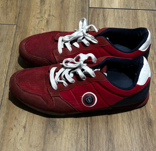 Zapatillas Álvaro Moreno Running Rojas y Azules