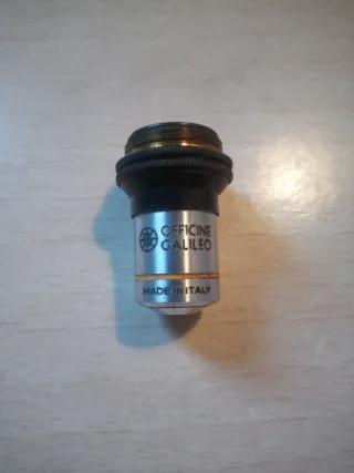 Objetivo Microscopio Officine Galileo X10