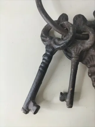 Antico set di chiavi