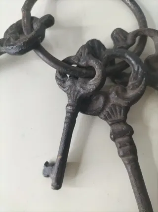 Antico set di chiavi