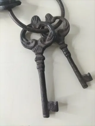 Antico set di chiavi
