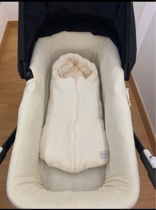 Minicoton, saco, funda capazo y colchon.