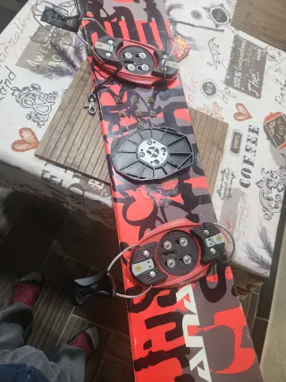 Fijaciones Snowboard CNC F2 Raceboard