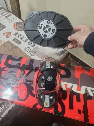 Fijaciones Snowboard CNC F2 Raceboard