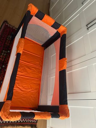 Cuna de viaje Prenatal naranja