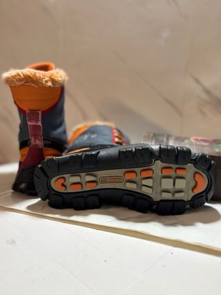 Scarpe trekking Tecnica grigie e arancioni