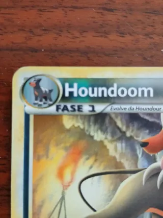 Houndoom Holo - Carta Pokémon