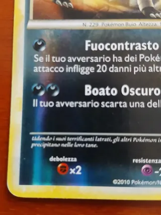 Houndoom Holo - Carta Pokémon