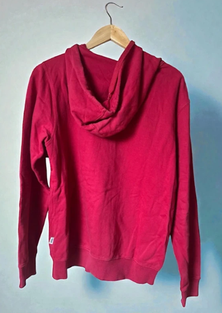 Sudadera Vans Roja Cremallera Camuflaje