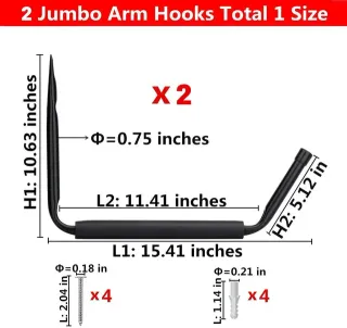 Colgador de pared para bicis