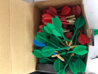 Lote 160 dardos (varios colores)