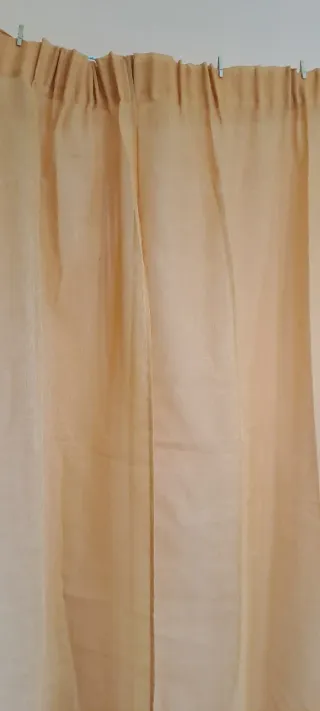 2 teli tende arancione