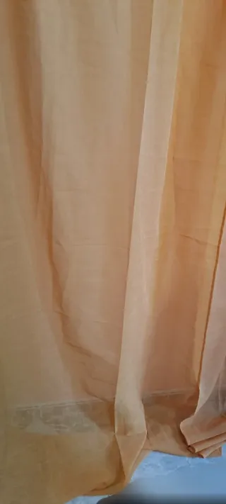 2 teli tende arancione