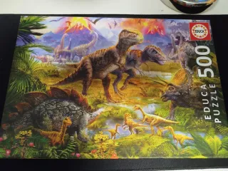Puzzle Educa Dinosaurios 500 Piezas