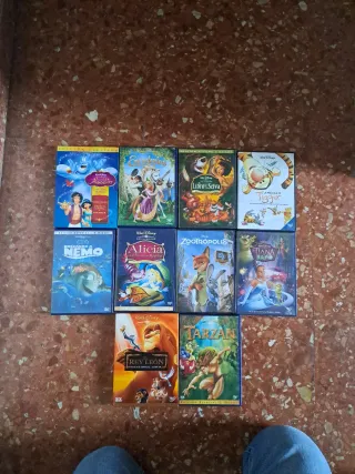 Lote 10 películas para VÍCTOR