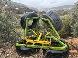 Rastra de ruedas para tractor