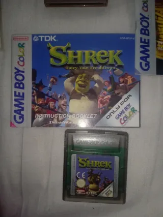 Juegos Game Boy Color: Shrek, Harry Potter y más