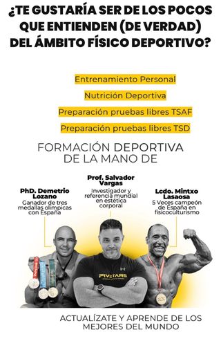 Curso Fivestars – Entrenador Personal + Nutrición