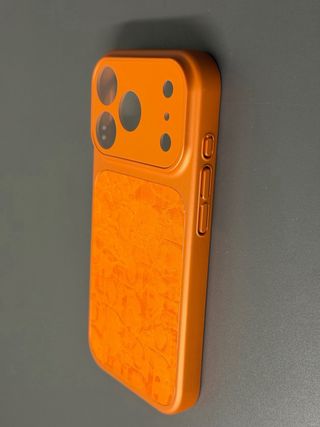 Cover iPhone 17 Pro Dior Arancione